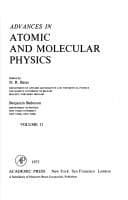 Tapa de Advances in atomic and molecular physics.