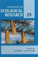 Tapa de Advances in Ecological Research, Volume 25