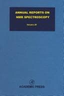 Tapa de Annual reports on NMR spectroscopy