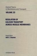 Tapa de Current topics in membrane and transport