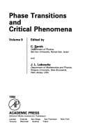 Tapa de Phase Transitions and Critical Phenomena