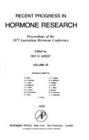 Tapa de Proceedings of the 1977 Laurentian hormone conference