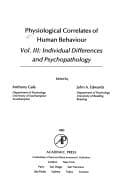 Tapa de Physiological Correlates of Human Behaviour