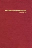 Tapa de Vitamins and hormones