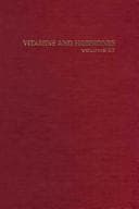 Tapa de Vitamins and hormones