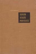 Tapa de Solid State Physics
