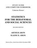 Tapa de Statistics for Behavioural and Social Sciences