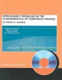Tapa de Spreadsheet Modeling CD/Workbook
