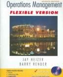Tapa de Operations Managment Flex And MS Project