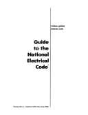 Tapa de Guide to the National electrical code