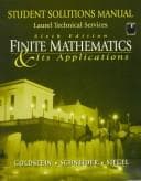 Tapa de Finite Mathematics & Its Applications