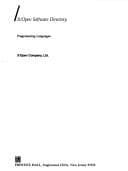 Tapa de X Open Software Directory