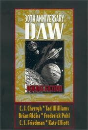 Tapa de DAW 30th Anniversary Science Fiction Anthology