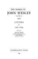 Tapa de The Works of John Wesley: Volume XXV