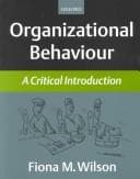 Tapa de Organizational Behaviour