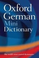 Tapa de Oxford German mini dictionary