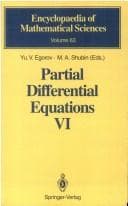Tapa de Partial Differential Equations VI