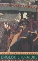 Tapa de Norton Anthology English
