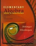 Tapa de Elementary Algebra, Concepts and Applications and Student Solution Manual National Package