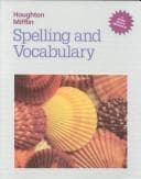 Tapa de Spelling and Vocabulary Level 4