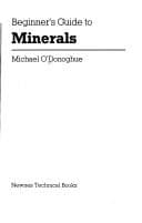 Tapa de Beginner's Guide to Minerals (Beginner's Guides)