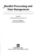 Tapa de Parallel Processing and Data Management (UNICOM Applied Information Technology Series 13)