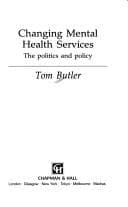 Tapa de Changing Mental Health Services