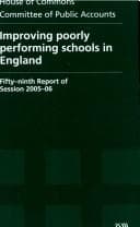 Tapa de Improving poorly performing schools in England