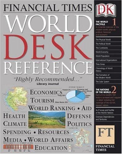 Tapa de Financial Times world desk reference