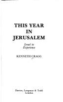 Tapa de This year in Jerusalem