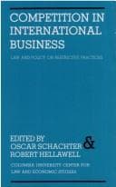Tapa de Competition in International Business Law and Policy on Restrictive Practices