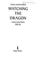 Tapa de Watching the dragon