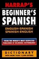 Tapa de Harrap's learner's Spanish mini dictionary.