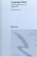 Tapa de Language Policy  Hidden Agendas and New Approaches