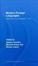 Tapa de Modern Foreign Languages