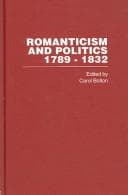 Tapa de Romanticism and Politics, 1789-1832