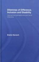 Tapa de Dilemmas of Difference, Inclusion and Disability