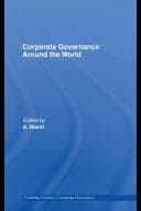 Tapa de Comparative Corporate Governance