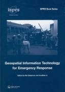 Tapa de Geospatial information technology for emergency response