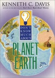 Tapa de Don't Know Much About Planet Earth