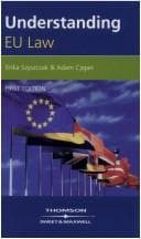 Tapa de Understanding EU law