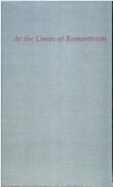 Tapa de At the Limits of Romanticism