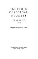 Tapa de Illinois Classical Studies