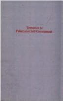 Tapa de Transition to Palestinian Self-Government