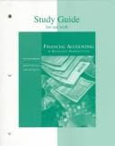 Tapa de Study guide for use with Financial accounting