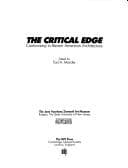 Tapa de The Critical edge