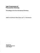 Tapa de Logic programming and non-monotonic reasoning