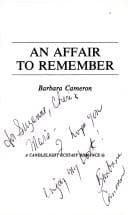 Tapa de An affair to remember
