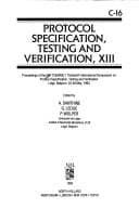 Tapa de Protocol specification, testing and verification, XIII