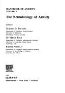 Tapa de Handbook of anxiety